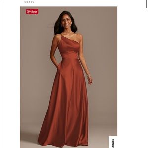 David’s bridal formal dress